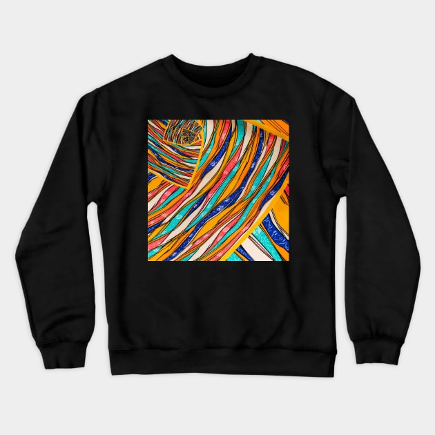 Crazy Colors Crewneck Sweatshirt by jeune98